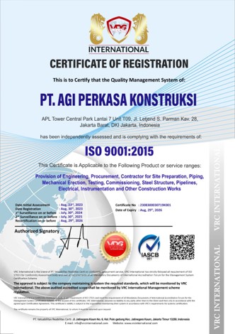 ISO certification