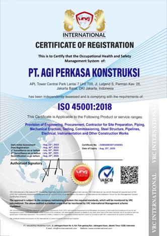 ISO certification